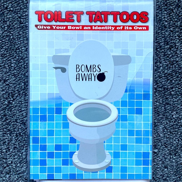 Tooket Tattoos Other - Toilet Tattoo “Bombs Away” - Brand New